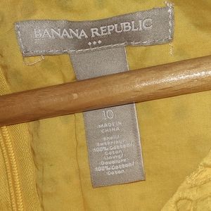 Banana republic Yellow top